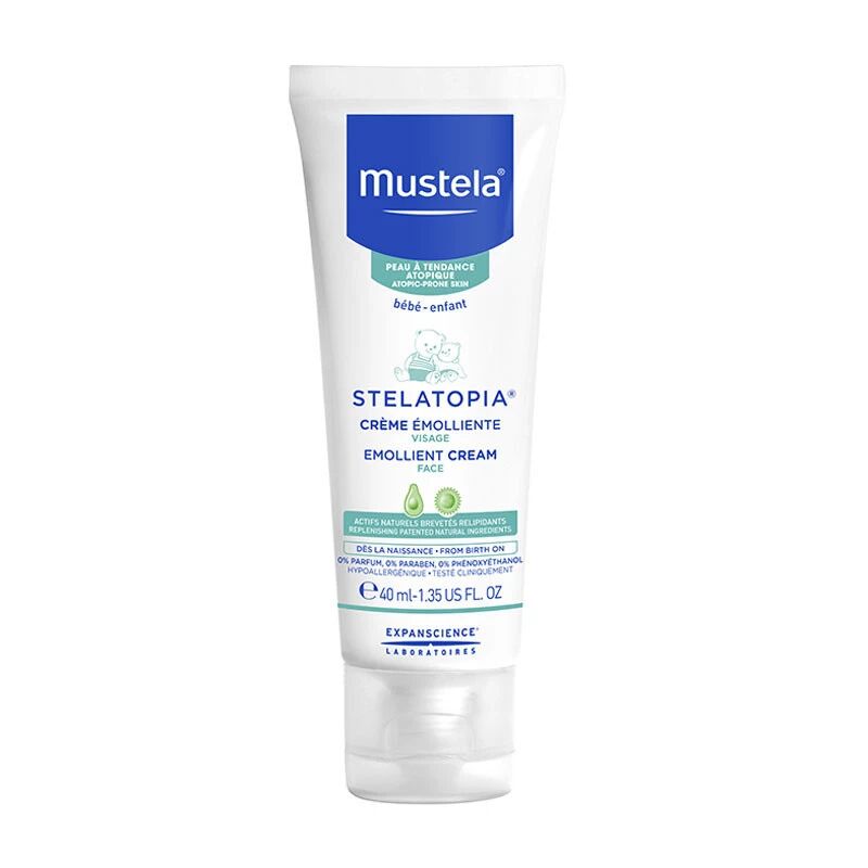 Mustela Stelatopia Creme Rosto Emoliente 40ml