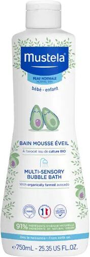 Mustela Bebé Espuma de Banho Multissensorial 750ml