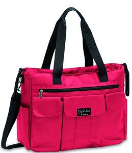 Pirulos Bolso gémeos Microlina + Trocador 45x35x13 Vermelho