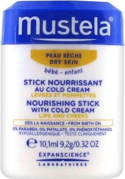 Mustela Creme para Bebé Hydra Stick ColdCream (10 ml)