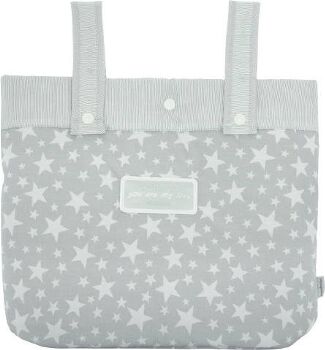 Cambrass Saco de Maternidade Star Cinza (17x40x34 cm)