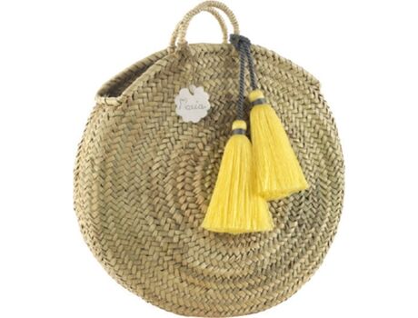 Cambrass Bolsa Tassel Amarelo (10x40x40 cm)