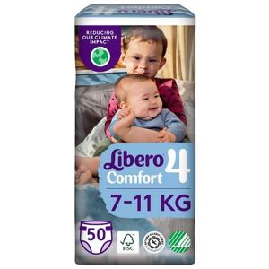 Blöja LIBERO Comfort S4 7-11kg 50/fp