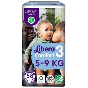 Blöja LIBERO Comfort S3 5-9kg 58/fp