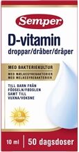 Semper D-vitamindroppar 50 dagsdoser 10 ml