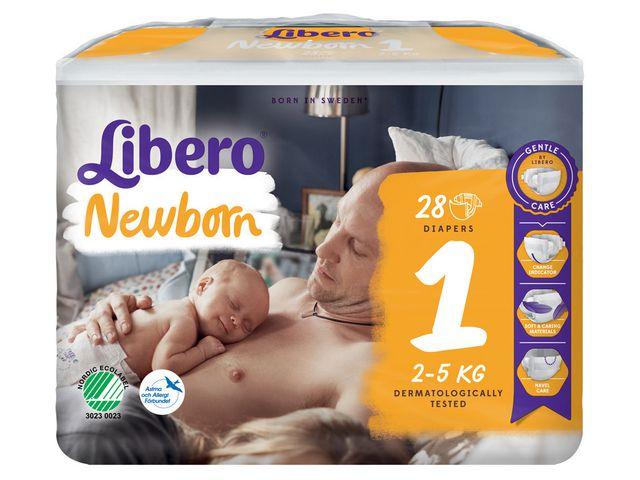 Blöja LIBERO New Born1 2-5kg 28/FP