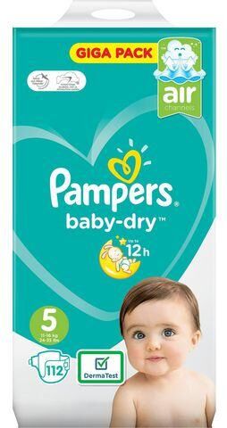 Blöja PAMPERS S5 11-16kg 112/FP