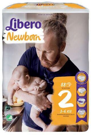 Blöja LIBERO New Born2 3-6kg 88/FP