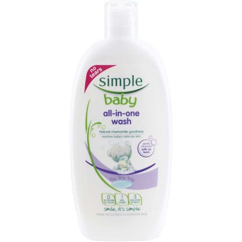 Simple Baby All-In-One Wash 300 ml Barntv&aring;l
