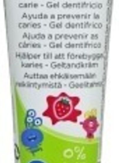 GUM Kids Barntandkräm 2-6 år jordgubbsmak 50 ml