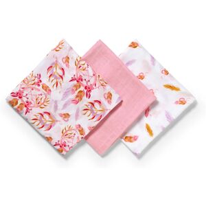 BabyOno Take Care Natural Bamboo Diapers cloth nappies Old Pink 3 pc