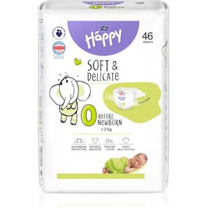 Bella Baby Happy Soft&Delicate Size 0 Before Newborn disposable nappies ≤ 2 kg 46 pc