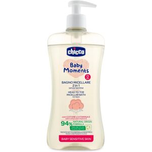 Chicco Baby Moments Sensitive micellar shampoo for body and hair 500 ml