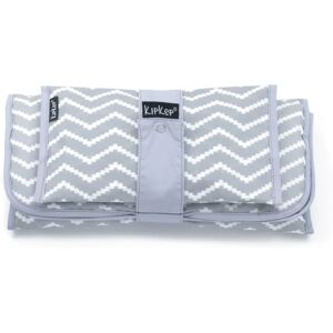 KipKep Napper Combi-Set Silver Grey nappy changing set