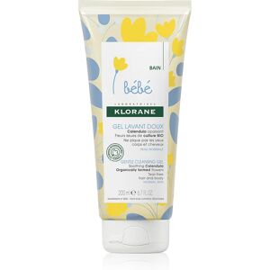 Klorane Bébé Calendula gentle cleansing gel for children from birth with pump 200 ml