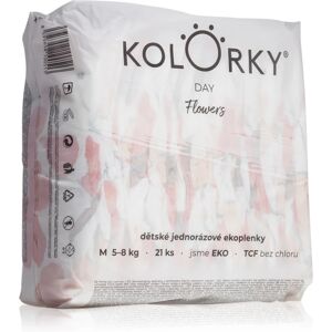 Kolorky Day Flowers disposable organic nappies size M 5-8 Kg 21 pc