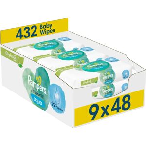 Pampers Harmonie Aqua wet wipes for kids 9x48 pc