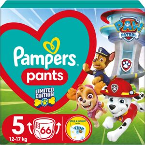 Pampers Pants Paw Patrol Size 5 disposable nappy pants 12-17 kg 66 pc