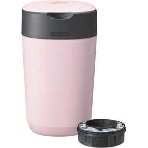 Tommee Tippee Twist & Click Pink nappy bin + refill cassette 1 pc