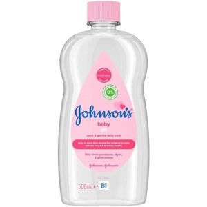 Johnson's Baby Baby Oil, Pink, 500 ml (Pack of 1)