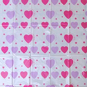Teddyt'S Baby Girls' Hearts Pattern No Mess Easy Clean Floor Mat