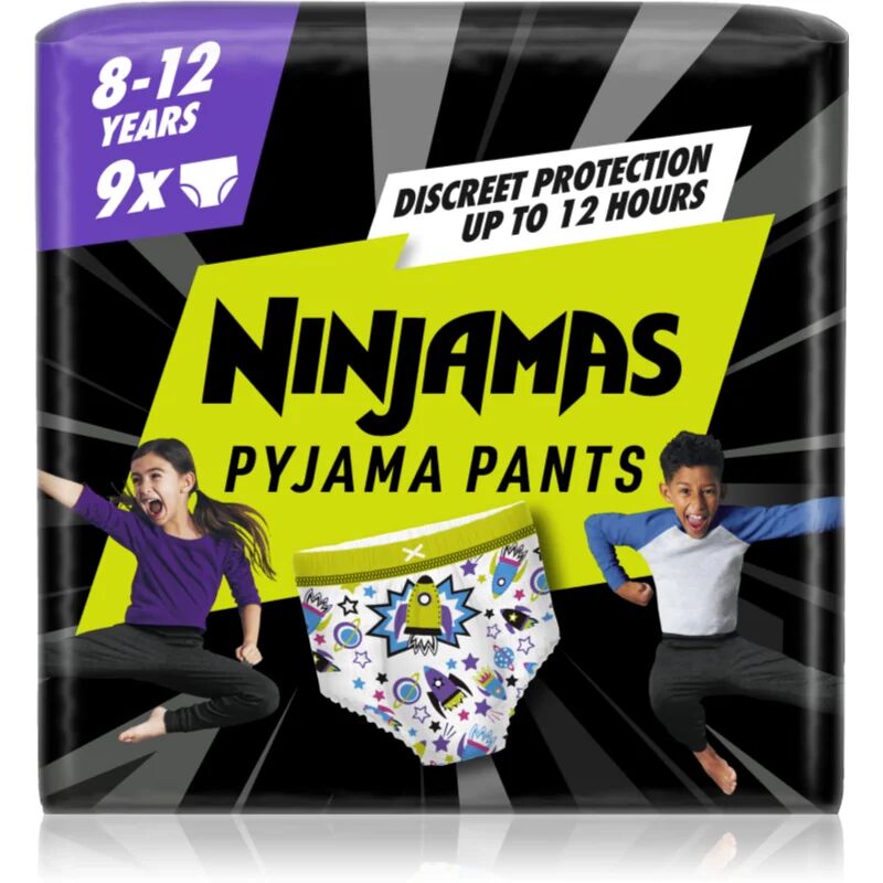 Pampers Ninjamas Pyjama Pants pyjama nappy pants 27-43 kg Spaceships 9 pc