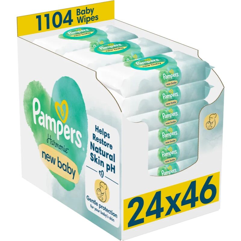 Pampers Harmonie New Baby wet wipes for kids 24x46 pc