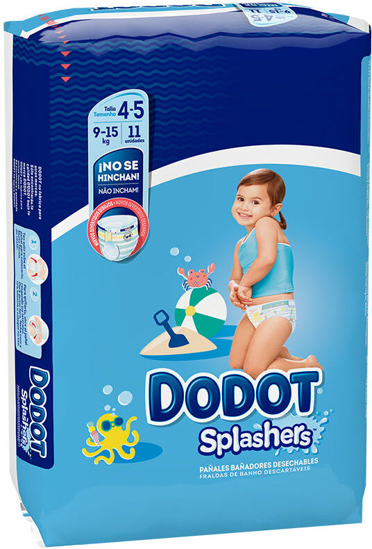 Photos - Baby Hygiene Dodot Splashers disposable swimsuit size 4-5 + 9-15 kg 11 u 