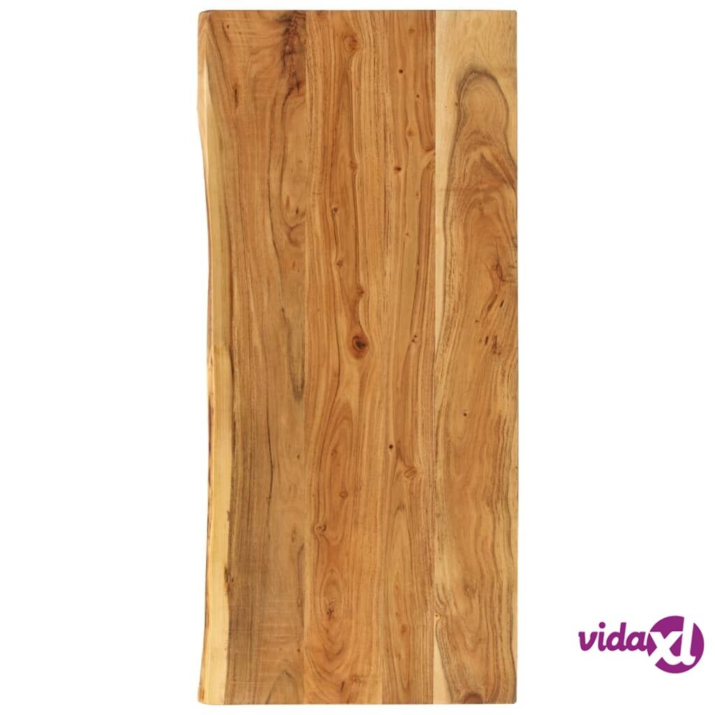 vidaXL Bathroom Vanity Top Solid Acacia Wood 140x55x3.8 cm