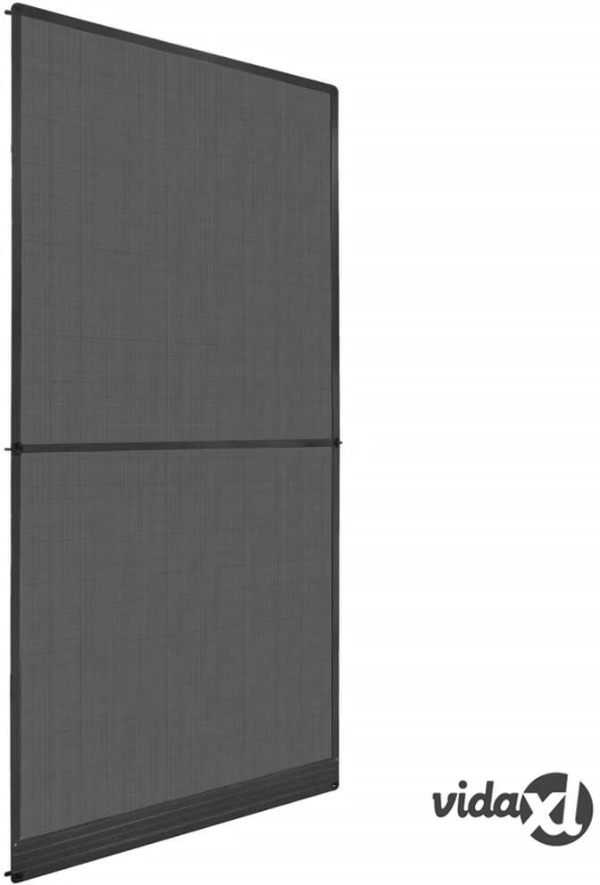 vidaXL Hinged Insect Screen for Doors Anthracite 120x240 cm