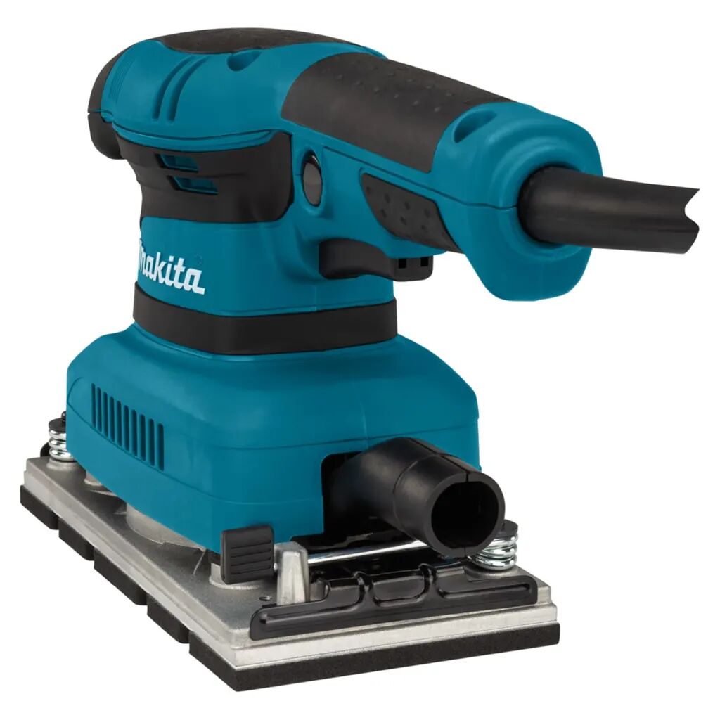 Makita Ponceuse orbitale 190 W Noir et bleu