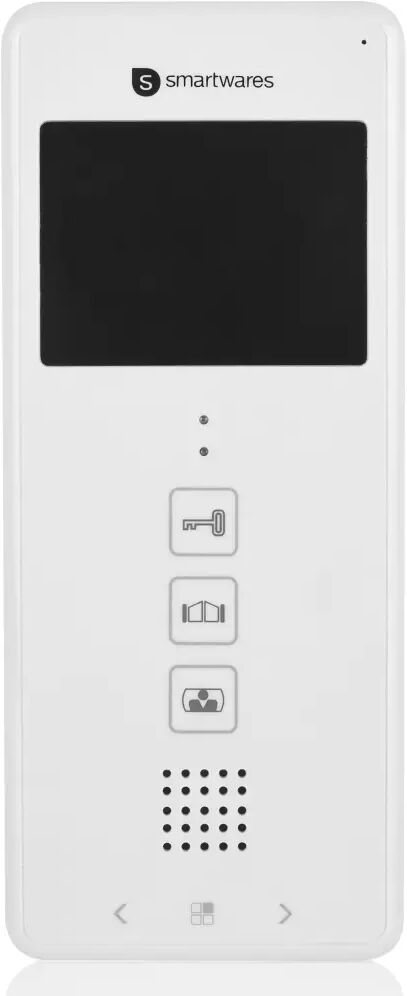 Smartwares Set d'extension de l'interphone vidéo 20,5x8,6x2,1 cm Blanc