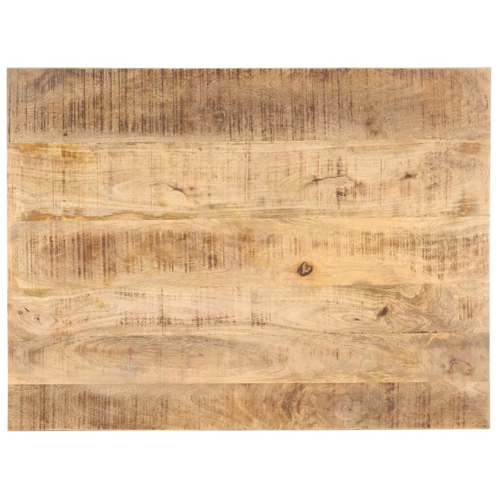 vidaXL Dessus de table Bois de manguier solide 25-27 mm 90x60 cm