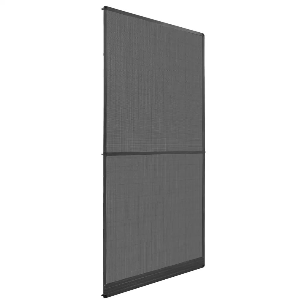 vidaXL Moustiquaire à charnière pour portes Anthracite 100x215 cm