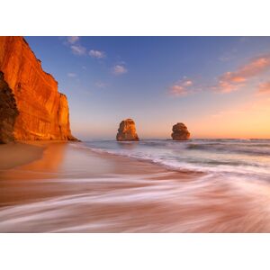 Papermoon Fototapete »12 Apostles Great Ocean Beach« mehrfarbig  B/L: 2,5 m x 1,86 m