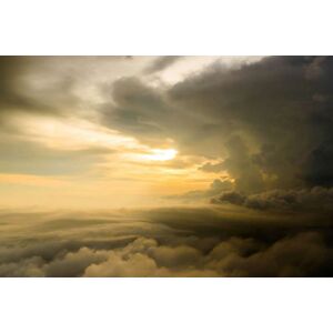 Papermoon Fototapete »Wolken« bunt  B/L: 4,50 m x 2,80 m