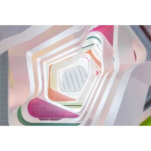 Papermoon Fototapete »Photo-Art RENEE DOYLE, AUF DIESE WEISE - ODER... bunt  B/L: 2,50 m x 1,86 m