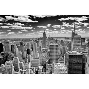 Papermoon Fototapete »Manhattan Panorama« mehrfarbig  B/L: 3,5 m x 2,6 m