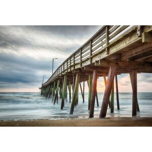 Papermoon Fototapete »Virginia Beach Pier« bunt  B/L: 2,50 m x 1,86 m