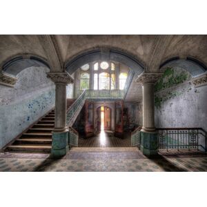 Papermoon Fototapete »Lost Space Beelitz« mehrfarbig  B/L: 4,5 m x 2,8 m