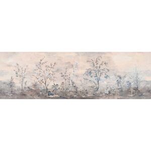 Komar Vliestapete »Mandarin Morning«, 900x280 cm (Breite x Höhe) silberfarben/weiss/grau  B/L: 900 m x 280 m