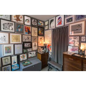 Papermoon Fototapete »Zimmer« bunt  B/L: 3,00 m x 2,23 m