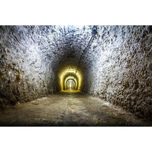Papermoon Fototapete »Tunnel« bunt  B/L: 3,00 m x 2,23 m