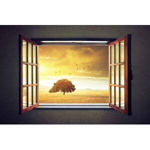 Papermoon Fototapete »Sunny Spring« mehrfarbig  B/L: 5 m x 2,8 m