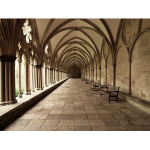 Papermoon Fototapete »Cathedral Archway« mehrfarbig  B/L: 2 m x 1,49 m