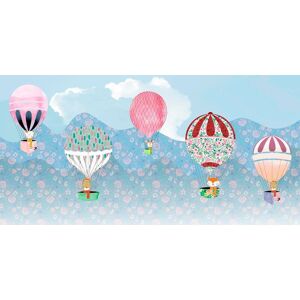 Komar Vliestapete »Happy Balloon«, 500x250 cm (Breite x Höhe), Vliestapete,... bunt  B/L: 500 m x 250 m