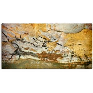Artland Wandbild »Höhle von Lascaux Stiere«, Wildtiere, (1 St.), als... braun Größe