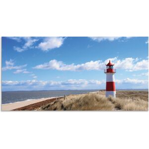 Artland Küchenrückwand »Leuchtturm Sylt«, (1 tlg.), Alu Spritzschutz mit... blau Größe