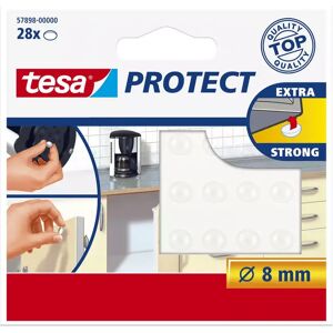 Tesa - Rutsch-/lärmstopper, 8mm, Transparent