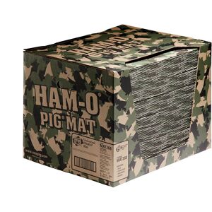 PIG HAM-O® Universal-Bindevlies-Matte, universale Ausführung, im Spenderkarton, grün, BxL 410 x 510 mm, VE à 100 Stk